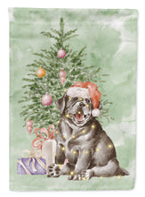 Load image into Gallery viewer, Christmas Black Labrador Retriever Puppy Garden Flag – Decorative Outdoor Yard Flag