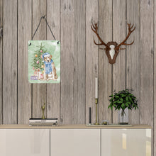 Load image into Gallery viewer, Christmas Yellow Labrador Retriever Wall or Door Hanging Prints