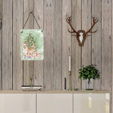Load image into Gallery viewer, Christmas Shiba Inu Momma and Baby Wall or Door Hanging Prints
