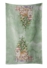 Load image into Gallery viewer, Christmas Shiba Inu Momma and Baby Kitchen Towel