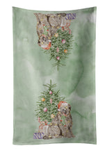 Load image into Gallery viewer, Christmas Briard #1 Kitchen Towel