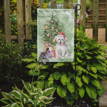 Load image into Gallery viewer, Christmas Bichon Frise Puppy Garden Flag – Decorative Outdoor Yard Flag