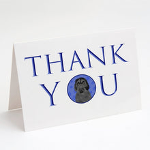 Load image into Gallery viewer, Doodle Black #3 Thank You Greeting Cards -  Blank Note Cards – 8-Pack of Artist-Designed Cards with Envelopes