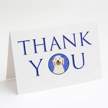 Load image into Gallery viewer, Doodle Cream #6 Thank You Greeting Cards -  Blank Note Cards – 8-Pack of Artist-Designed Cards with Envelopes