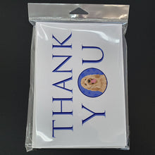Load image into Gallery viewer, Doodle Fawn #3 Thank You Greeting Cards -  Blank Note Cards – 8-Pack of Artist-Designed Cards with Envelopes