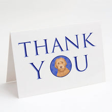 Load image into Gallery viewer, Doodle Liver #2 Thank You Greeting Cards -  Blank Note Cards – 8-Pack of Artist-Designed Cards with Envelopes