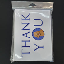Load image into Gallery viewer, Doodle Liver #4 Thank You Greeting Cards -  Blank Note Cards – 8-Pack of Artist-Designed Cards with Envelopes
