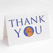 Load image into Gallery viewer, Doodle Red #1 Thank You Greeting Cards -  Blank Note Cards – 8-Pack of Artist-Designed Cards with Envelopes
