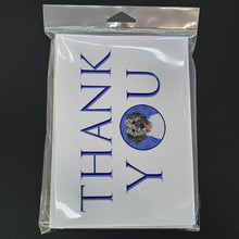 Load image into Gallery viewer, Doodle Silver #3 Thank You Greeting Cards -  Blank Note Cards – 8-Pack of Artist-Designed Cards with Envelopes