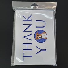 Load image into Gallery viewer, Pit Bull Fawn #3 Thank You Greeting Cards -  Blank Note Cards – 8-Pack of Artist-Designed Cards with Envelopes