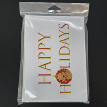 Load image into Gallery viewer, Doodle Liver #4 Happy Holidays Greeting Cards -  Blank Note Cards – 8-Pack of Artist-Designed Cards with Envelopes