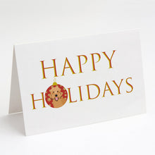 Load image into Gallery viewer, Doodle Liver #4 Happy Holidays Greeting Cards -  Blank Note Cards – 8-Pack of Artist-Designed Cards with Envelopes
