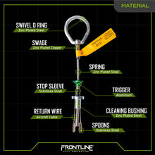 Load image into Gallery viewer, Frontline COB345KSV Reusable 5K Concrete Anchor Bolt with Swiveling D-Ring