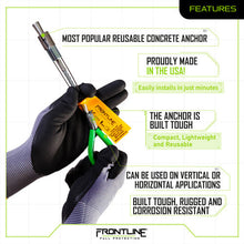 Load image into Gallery viewer, Frontline COB345K Reusable 5K Concrete Anchor Bolt