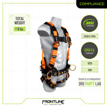Load image into Gallery viewer, Frontline 50CTB Combat Construction Style Full Body Harness with Tongue Buckle Belt &amp; Legs 3X/4X