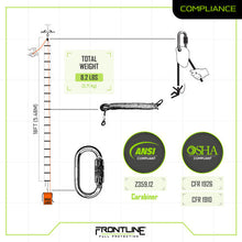 Load image into Gallery viewer, Frontline RLA18B Rescue 18' Ladder Kit with Pulley System