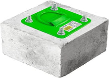 Load image into Gallery viewer, Concrete and Steel D-Ring Reusable Anchor Plate