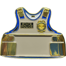 Load image into Gallery viewer, EL11-011 Connecticut State Police Trooper Challenge Coin