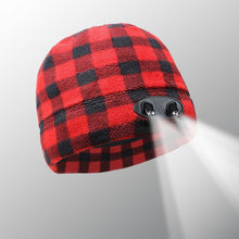 Load image into Gallery viewer, POWERCAP 35/55 Fleece LED Beanie Hat With Lights