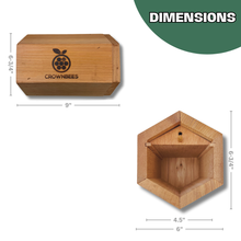 Load image into Gallery viewer, Cabana Bee House &amp; Complete Kit with Bee Certificate
