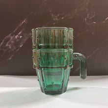 Load image into Gallery viewer, Cactus Glass Set of 6 | Stackable Cocktail Glass Giftable Drinkware Set