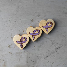 Load image into Gallery viewer, Cancer Awareness Hearts