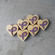 Load image into Gallery viewer, Cancer Awareness Hearts