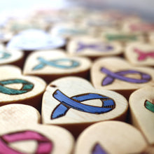 Load image into Gallery viewer, Cancer Awareness Hearts