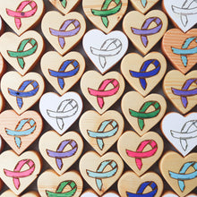 Load image into Gallery viewer, Cancer Awareness Hearts