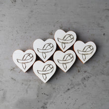 Load image into Gallery viewer, Cancer Awareness Hearts