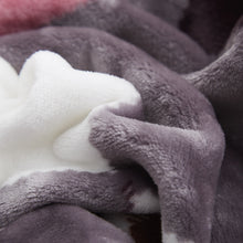 Load image into Gallery viewer, Tache Autumn Muave Purple Pink Farmhouse Super Soft Plaid Patchwork Throw Blanket (4022)
