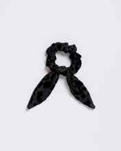 Load image into Gallery viewer, Foxey Lady: Black - Scrunchie Tie