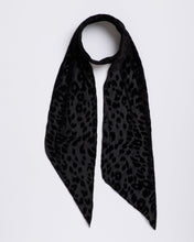 Load image into Gallery viewer, Foxey Lady: Black - Skinny Scarf