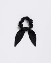 Load image into Gallery viewer, Tiny Dancer: Black - Scrunchie Tie