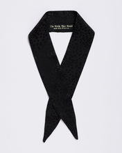 Load image into Gallery viewer, Tiny Dancer: Black - Scarf Tie