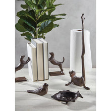 Load image into Gallery viewer, Cast Iron Bird Decor in Rustic Brown | Decorative Table Shelf Figurine