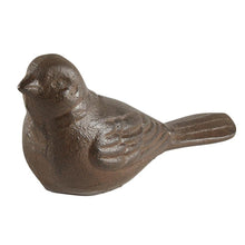 Load image into Gallery viewer, Cast Iron Bird Decor in Rustic Brown | Decorative Table Shelf Figurine