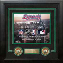 Load image into Gallery viewer, Boston Celtics Custom NBA Basketball 16x20 Picture Frame Kit (Multiple Colors)