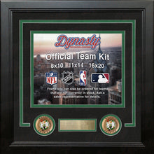 Load image into Gallery viewer, Boston Celtics Custom NBA Basketball 11x14 Picture Frame Kit (Multiple Colors)