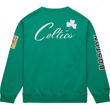 Load image into Gallery viewer, Boston Celtics Mitchell &amp; Ness There and Back Fleece Crew Sweatshirt