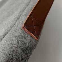 Load image into Gallery viewer, Chair Cushion Cover With Genuine Leather Puller