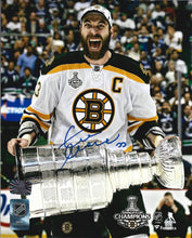 Load image into Gallery viewer, Zdeno Chara 2011 Stanley Cup Boston Bruins Autographed 16" x 20" Hockey Photo