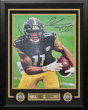 Load image into Gallery viewer, Chase Claypool Close-Up Action Pittsburgh Steelers Autographed 16" x 20" Framed Football Photo