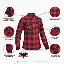 Load image into Gallery viewer, Roadguard - Women’s Flannel Shirt