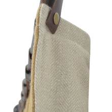 Load image into Gallery viewer, Chevron Curtain With Wool Felt Backing