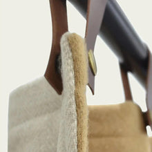 Load image into Gallery viewer, Chevron Double Layer Wool Felt Curtain