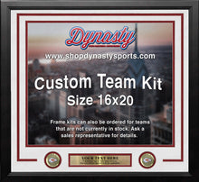 Load image into Gallery viewer, Kansas City Chiefs Custom NFL Football 16x20 Picture Frame Kit (Multiple Colors)