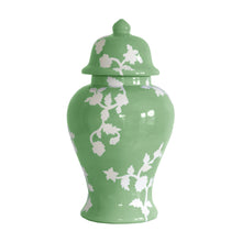 Load image into Gallery viewer, Chinoiserie Dreams Ginger Jars in Cabbage Patch Green