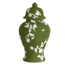 Load image into Gallery viewer, Chinoiserie Dreams Ginger Jars in Moss Green