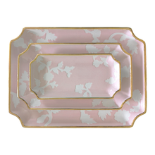 Load image into Gallery viewer, Chinoiserie Dreams Trays with Gold Accent